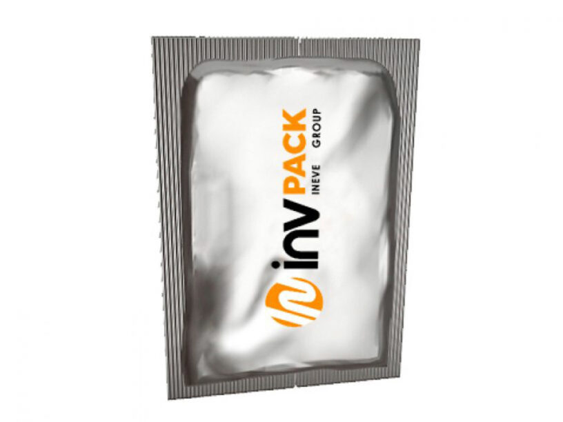 Sealed sachet pack for the MVA4 EVO sachet form fill seal machine